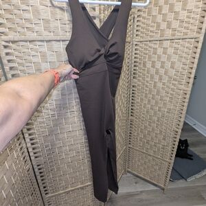 Fabletics Brown Jumpsuit